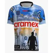 Cronulla Sharks Indigenous Jersey Sizes M - 7XL & Ladies 8 - 22 NRL Classic 23