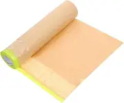 1 Roll Automotive Masking Paper Paint Protection Film for Home Renovations Car Painting Paper for Easy Application Versatile Use