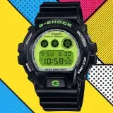 在飛比找遠傳friDay購物優惠-CASIO G-SHOCK 經典復刻 鮮豔色彩 電子腕錶 D