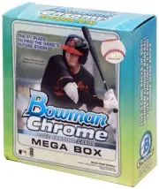 (1) 2020 BOWMAN CHROME BASEBALL MEGA BOX EXCLUSIVE BRAND NEW SEALED QUANTITY