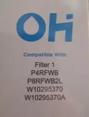 PACK OF 4, OH Ice Water Filter 1 Refrigerator Replacement Brand New Wrapped