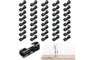 STORFEX 40Pcs Cable Clips with Strong Self-Adhesive - Black