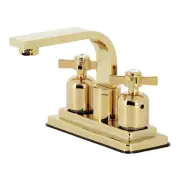 Kingston Brass KB846.ZX Millennium 1.2 GPM Centerset Bathroom - Brass