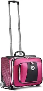 [Drakes Pride] Low Roller Trolley Bag - Cerise