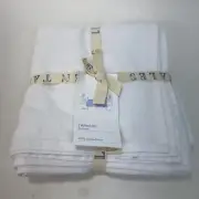 Linen Tales White Lightweight Linen Tablecloth, 63" X 63" in (160X160 cm)