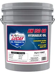 Lucas Oil AW ISO 68 Hydraulic Oil 19 Litres Pail (10407)