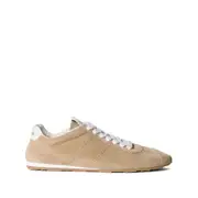 [Miu Miu] Miu Miu Plume Suede Sneakers 36 IT NEUTRALS