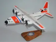 US Coast Guard Lockheed C-130J Hercules Logo Base Desk Model 1/72 SC Airplane
