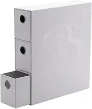 Arcane Tinmen Dragon Shield Fortress Card Drawers, White