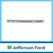 Genuine Ford Titanium Badge Name Plates Suits Focus Mondeo