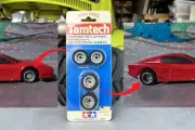 Tamiya Tamtech RC 1:24 Sponge Tires w/ Wheel #40004 700 FACTORY SEALED NEW