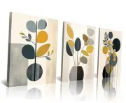Modern Minimalism Wall Decor Boho Wall Art Set of 3 Mid 12X16inchX3 Boho 9