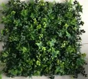 Outdoor Screen Decorative Fence Wall Vertical Artificial Hedge Tiles UV Rated