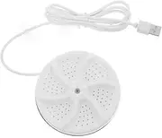 KALLORY Mini Washing Machine Portable USB Powered Turbine Washer for Underwear and Socks Low Noise Compact Design with Stable Suction Cup for Easy Use for Home Dorms