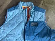 ORVIS - Diamond Peak - Quilted Vest - XL - Blue - Hunting - Fishing - Primaloft