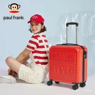 大嘴猴Paul Frank登機箱迷你旅行箱超輕行李箱女輕便靜音拉00