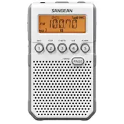 Sangean DT-800 Pocket Radio - White