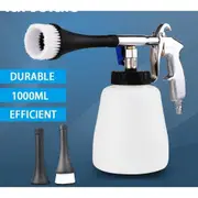 Car Wash Portable Interior Deep Cleaning Gun Washer Cockpit Care with Brush Air