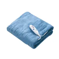 在飛比找momo購物網優惠-【美國BIDDEFORD】智慧型輕柔電熱毯(OTD-T藍色)