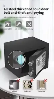 Electronic Digital Safe Box Keypad Lock Security Home Office Cash Jewelry Gun US