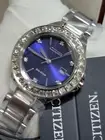 NWT Citizen Eco-drive FE1190-53L Blue Women's Watch $350