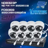 在飛比找樂天市場購物網優惠-昌運監視器 VIVOTEK晶睿組合 ND9323P 8路 錄