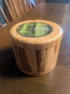 Totally Bamboo 3.5” Round Salt Box