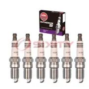 6 pcs NGK Ruthenium HX Spark Plugs for 2000-2005 Mercury Sable 3.0L V6 - kq