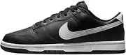 [Nike] Dunk Low Retro Mens Shoes, Black/White-black-white, 13 US