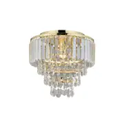 Valent Modern Crystal Ceiling Lights Lamp Gold