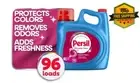 Persil Intense Fresh Everyday Clean Liquid Laundry Detergent, 150 fl oz, 96 Load