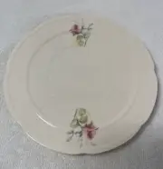 Vintage Donegal Parian China Rose Tea Side Plate Belleek Translucent