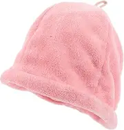 Ipetboom Boys and Girls Shower Cap Soft Plush Hair Dry Wrap Hat for Wet Hair Tub Hat for Women Head Towel Spa Accessory