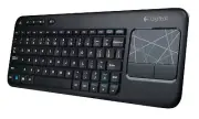 Logitech Wireless Touch Keyboard K400 with Touchpad for TV Control