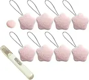 Duvet Cover Clips,8X Double Sided Plush Fastener Star Shape - Home Bedding Accessories, Bedroom Quilt Cover Fixer, with Storage Box for Towel Pads