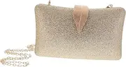 [Baluue] Portable Sequined Cheongsam Evening Bag Elegant Lady Handbag Versatile Phone Bag for Parties Banquets Random Color