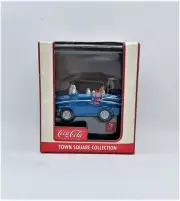Coca Cola Town Square Collection Blue Convertible with Picnic Basket