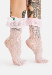 Heavenly Harmony Lace Socks