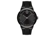 Movado Silicone Black Dial Men's Swiss Made Watch - 3600849