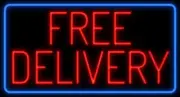 Free Delivery 32"x24" Neon Sign Light Lamp Real Glass Show Hanging Bar