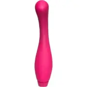 Introducing the Luxe Pleasure Juno Fuchsia G-Spot Vibrator - Model JF-18033: A S