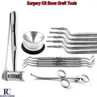 Bone Mixing Amalgam Surgical Implant Osteotome OffSet Bone Grafting Instruments