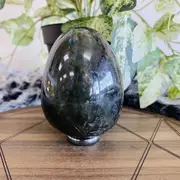 Labradorite (Brazil) Crystal Gemstone Egg 50mm - Transformation, Anxiety, Depression and Protection - Crystal Healing