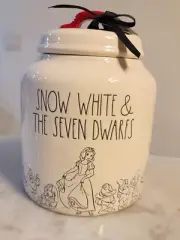 Rae Dunn Snow White And The Seven Dwarfs Canister
