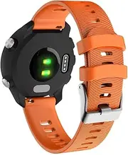 [BKUANE] Smart Watch band for Garmin Forerunner 245 245M Vivoactive 3 soft silicone Breathable Wrist bands for Forerunner 645 Watchband