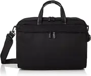 ace.GENE(エースジーン) Ace Jean No.67604 Pro Flex Business Bag, Expandable Capacity, Holds 14.0 Inch PC, Compatible with A4 Size, Lightweight, Antibacterial Pocket, Black, Black