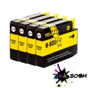 4 Yellow Ink Cartridge replace for HP 932XL 933XL OfficeJet 6600 6700 7110 7612