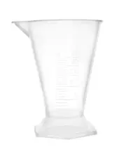 Conical Measure, 25ml - Polypropylene Plastic, Translucent - Eisco Labs
