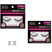 2x Ardell Lashes Magnetic MegaHold False Eyelashes 051 Up To 20 Wears Sealed