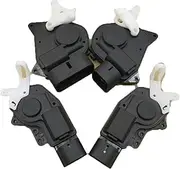POEXIR Front Rear Left Right Side Central Door Lock Actuator Mechanism, for Toyota, for Corolla, ALTIS Verso Fielder Will Ipsum Boot Lid Solenoid(4SIDES)
